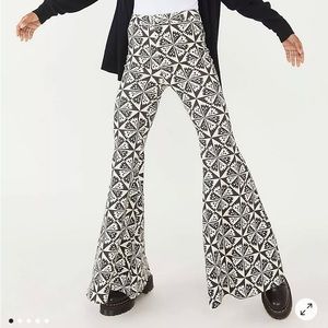 FP Just Float On Printed Flare Jeans